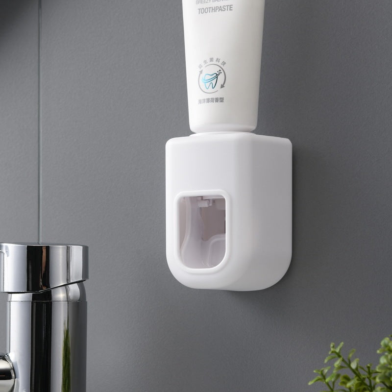 Nordic Automatic Toothpaste Dispenser Bathroom Bathroom No Punching On Walls Quantitative Extrusion Simple Lazy Toothpaste Ho