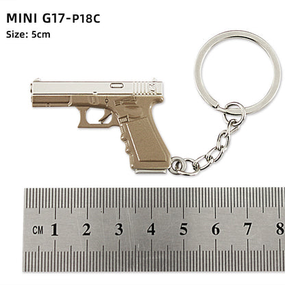 Alloy P92 Model G17 Sand Eagle Left Wheel Keychain 1a8aee23 e151 4482 86c7 0c173d6bf69a