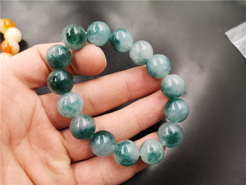 Colorful Floating Flowers Jade Ball Bracelet 1a9625c4 3999 4365 a269 d7baa2820ed0