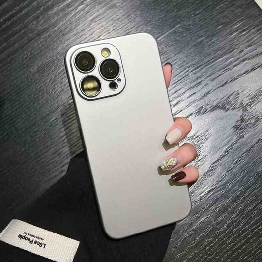 Simple Solid Color Anti Fall Cover Ultra-thin Frosted 1aab1584 a416 405d a704 04ec7d5f232c