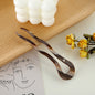 Acetate U-shaped Twist Hairpin Simple 1ab95352 468d 4489 80fd 55183b6bc8f4