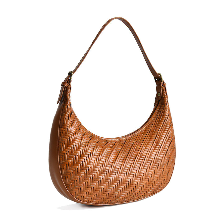 First Layer Cowhide Retro Underarm Bag 1ace6ade 0818 49a3 806a 9dcc37d60cb5