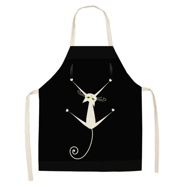 Cute Cartoon Cat In Apron 1af13e94 ba29 4bc5 961b ac73b9f8d10a