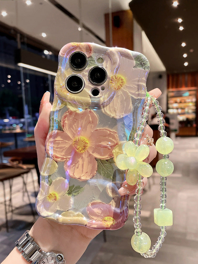 Oil Painting Flower Lanyard Phone Case 1b044e7a ec14 49bc b5c4 6170f24e540d 9f989b22 f804 40da 847e d28893e35ff7