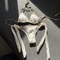 European And American Split Swimsuit Chain Bikini 1b046538 e881 4329 b3b6 faf27cb3f827