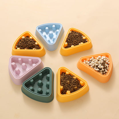 Pet Cat Dog Bowl Cartoon Pizza Single Bowl Slow Food 1b14edb5 df91 44ea 8705 2cf725f0abde