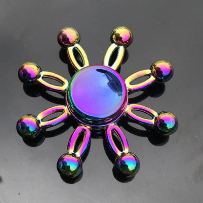 Clover Colorful Fingertip Spinning Spiral Decompression Toy Finger Spinner 1b1a587c 9fa7 4d81 bfd5 5c2db034fe97