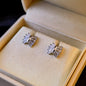 Simple Micro Inlaid Zircon Short Design Ear Studs 1b2b8165 19f5 4f23 b6cf 0b26c1452564
