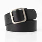 35cm Wide New Retro Alloy Square Buckle Belt - HD Wireless Product #11