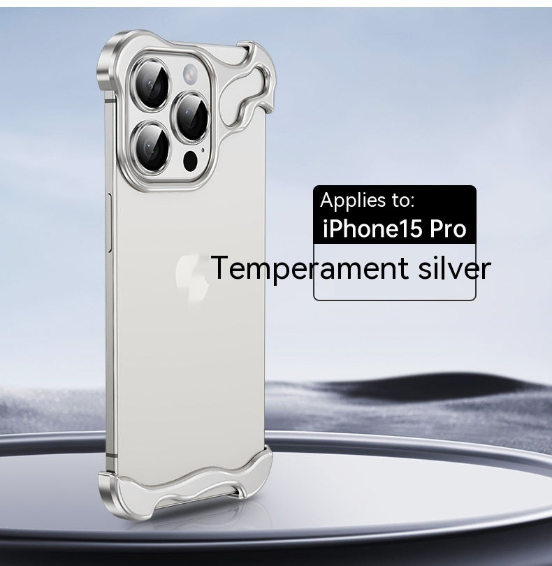 Phone Case Special-shaped Metal Corner Pad Anti-fall Frameless Anti-fall Protective Cover 1b6c154c caf9 4d49 ba08 caad8b02145