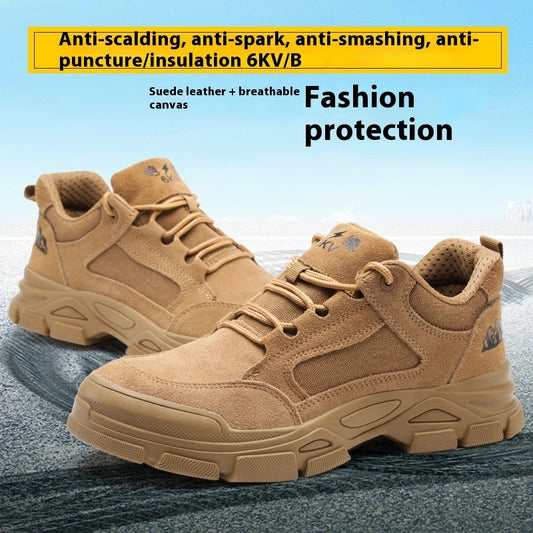 Men's Anti-smash And Anti-puncture Lightweight Wear-resistant Insulated Work Shoes 1b7186a8 0b50 4337 b8a7 1890840a6613 trans