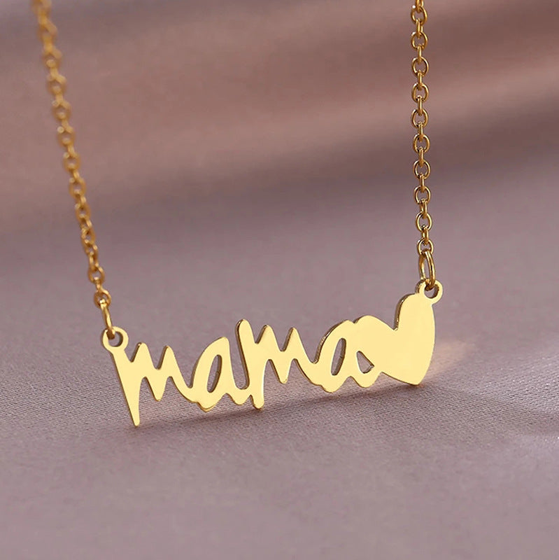 Stainless Steel Letter Necklace Bracelet Jewelry 1b76ead4 988a 4d25 be65 0e761a009e41