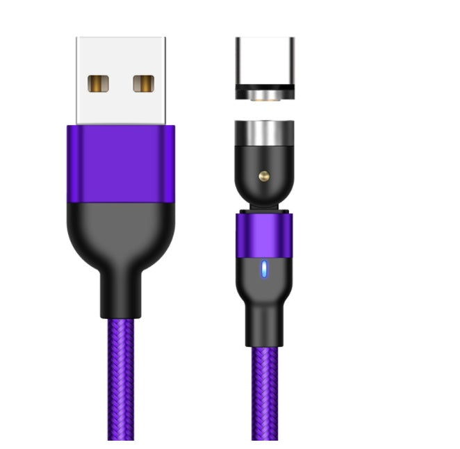 Essager Rotate Magnetic Cable 360 Degree USB Type C Charging Cable Fast Charging Magnet Charger 540 Rotate Micro Magnetic Cable - 图片 13