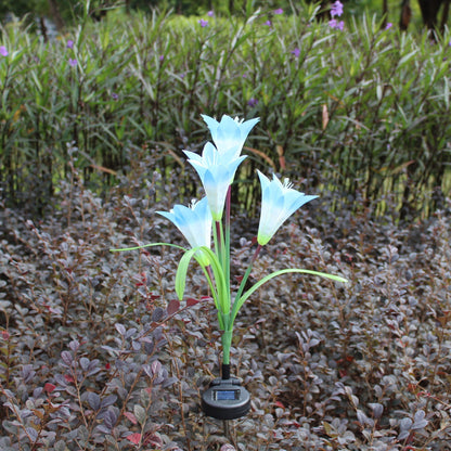 Solar Lily Colorful LED Artificial Lantern 1b7de494 7070 4c89 b785 7ce6448145fd