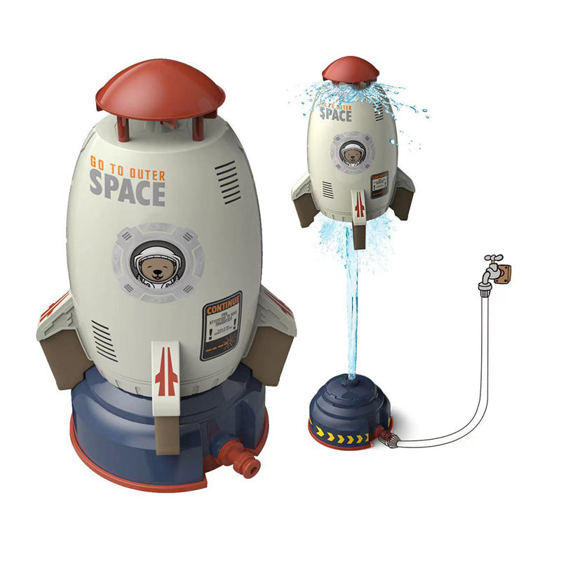 Rocket Launcher Toys Outdoor Rocket Water Pressure Lift Sprinkler Toy Fun Interaction In Garden Lawn Water Spray Toys For Kid