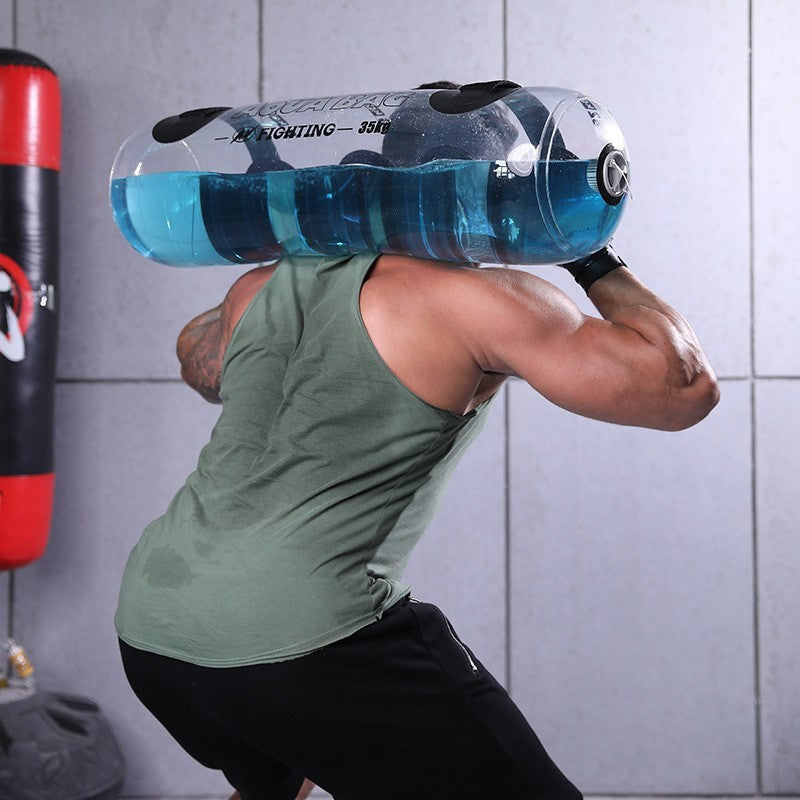 Transparent Cylindrical Weight-bearing Fitness Water Dumbbell Fitness Exercise Training Weightlifting Equipment 1b9cb154 4847