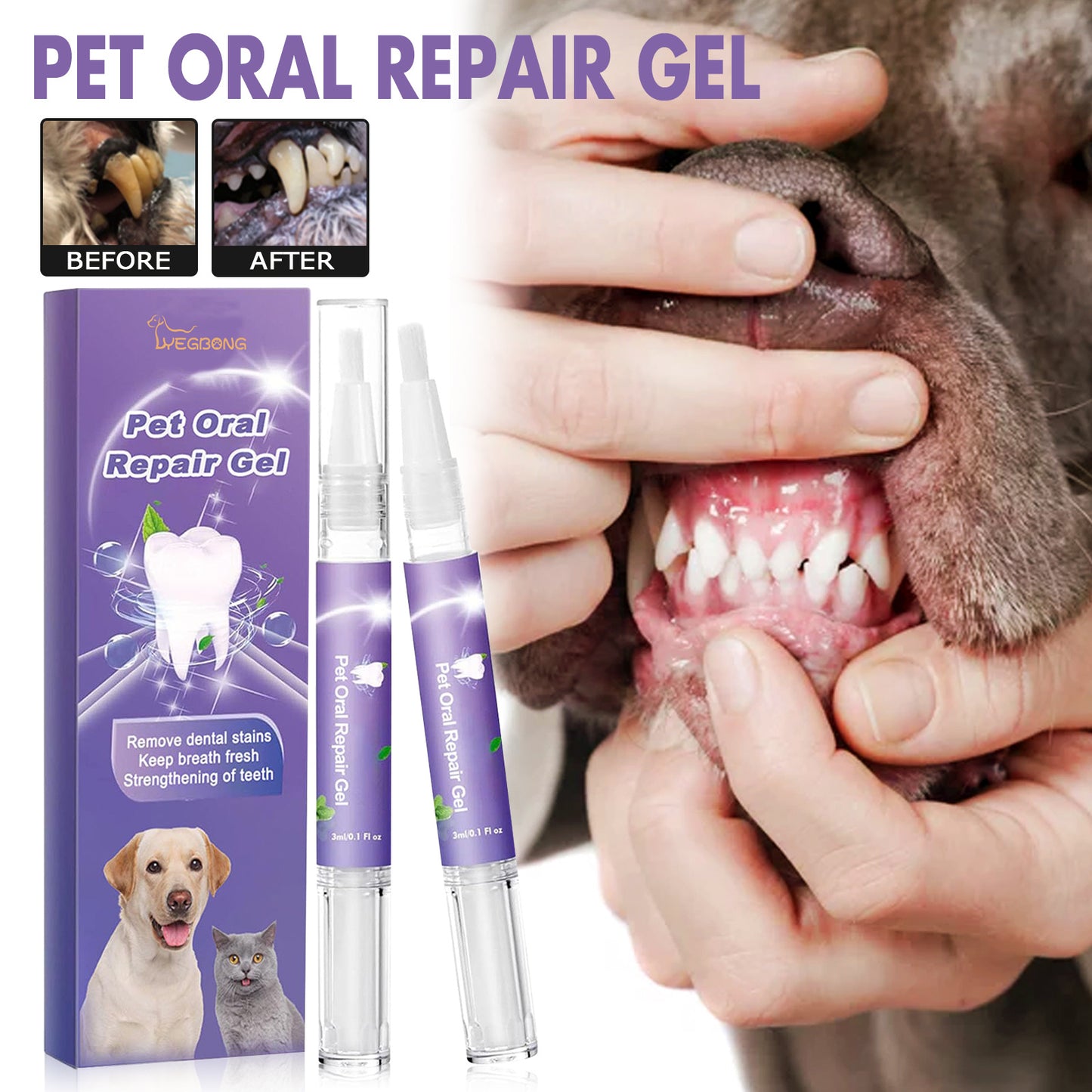 Pet Oral Repair Gel Care Cleaner 1ba9c27f 343c 40b1 93e9 0200b6c983d3