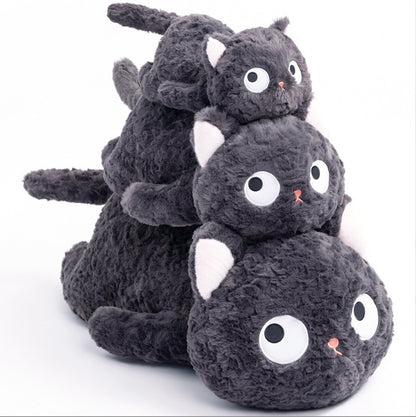 Cute Black Cat Sitting Posture Squatting Posture Pure Plush Toy 1bb8563c a286 4f8e 9013 543ca25aba9c
