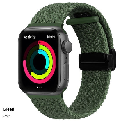 Knitted Nylon Watch Strap And Wristband For Sports 1bc60a82 6eb6 463a baa9 c630e0af10bf trans