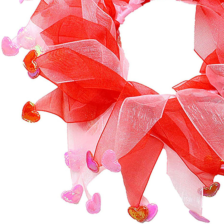 2025 Pets Valentine's Day Decoration Pet Scar Valentine's Day Hairband Dog Party Decoration Prop Dog Accessories Pet Products - HD Wireless Product #4