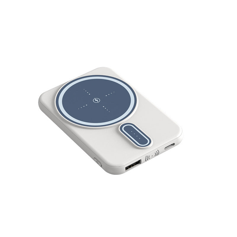 Magnetic Suction Charging Bank Wireless Charging Bank Mobile Power Supply - 图片 3