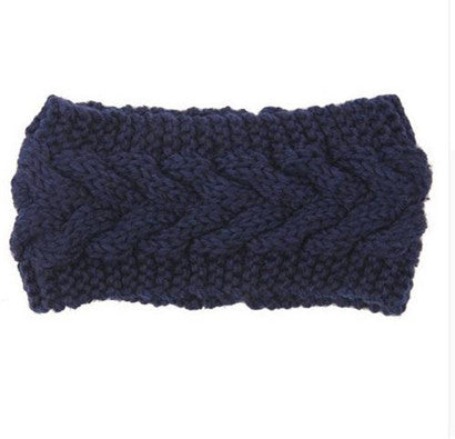 Women's Twist Needle Knitting Female Warm Crochet Wool Headband 1c1e20f1 733f 4af7 8f9c a3b80f05e5b1