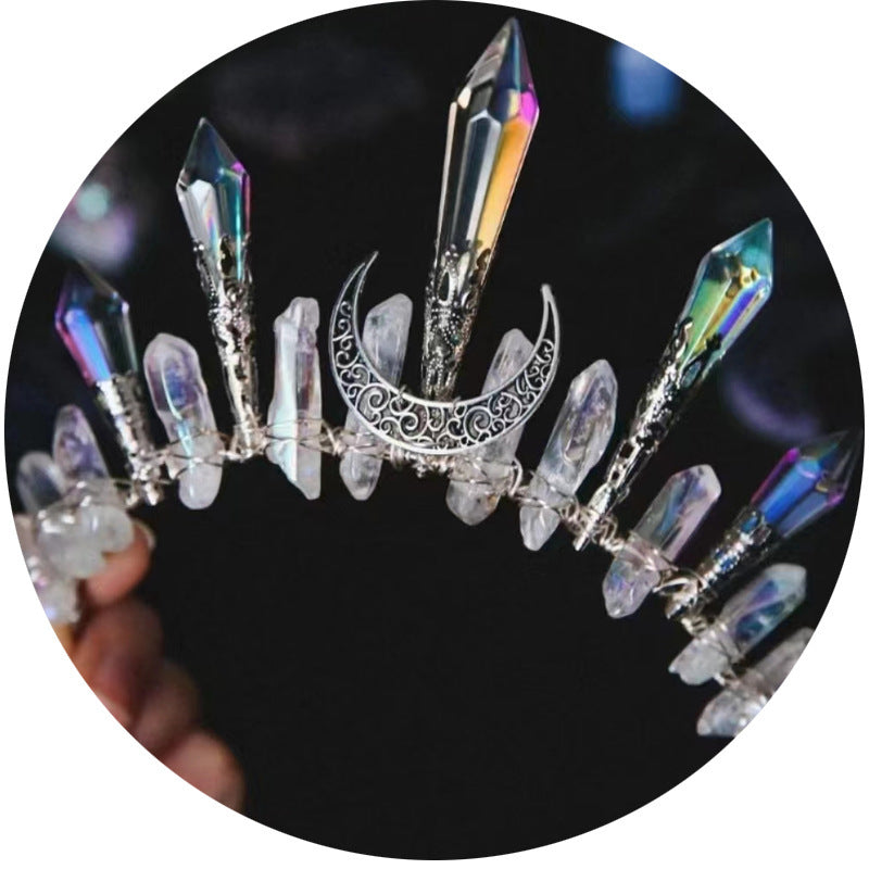 Natural Crystal Electroplating Hair Hoop 1c406f29 332a 41eb 978a 58d21a5006b5