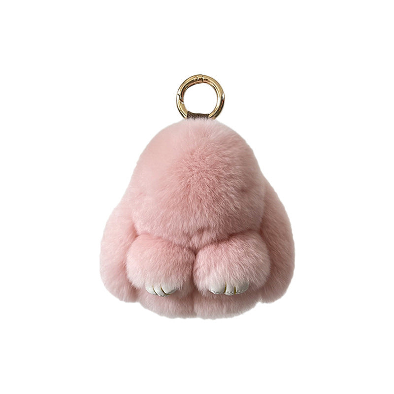 Cute Plush Doll Bunny Car Key Ring Pendant 1c41879b 294b 46fd a09f 7a68b24c66fa