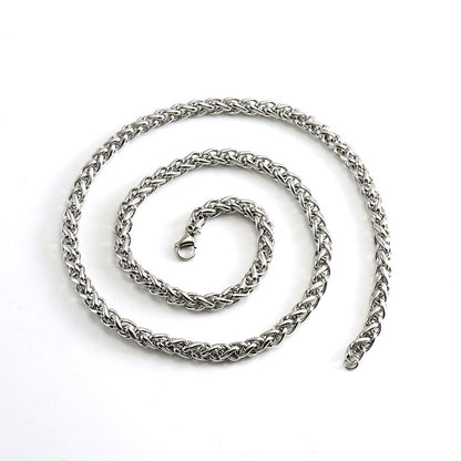 18K Gold Keel Chain Necklace Pendant Finished Chain Hip Hop - HD Wireless Product #11