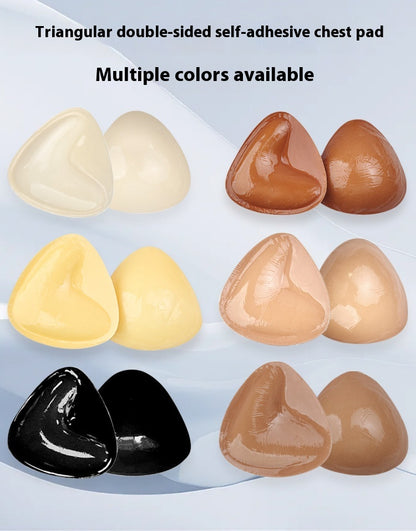 Double Sided Adhesive Sticky Bra Inserts Push Up Thick Sponge Breast Lift Pads Women Swimsuit Bikini Cup Enhancer