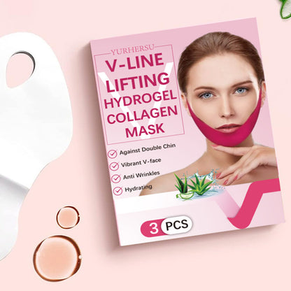 Ear Hanging V-face Lifting And Tightening Masseter Double Chin Hydrogel Facial Mask 1c6190a3 0e4b 4ffa 9e42 a9efc08231cd