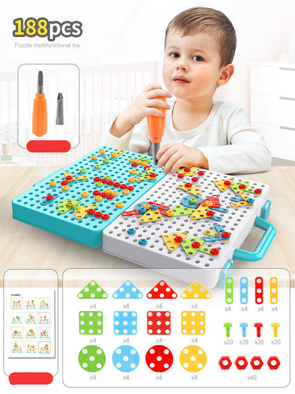 Children's Variety Puzzle Manual Disassembly Toolbox 1c6e145a bac2 41eb b763 146eb7057361