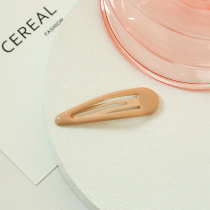 Drop-shaped Clip Paint Epoxy Female BB Clip Headdress Hairpin 1c82fd06 56e1 4b06 b472 af6ec19571ea