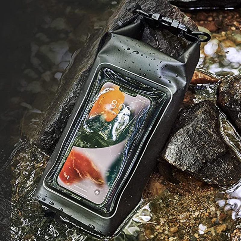 2L Water-proof Outdoor Crossbody Mobile Phone PVC Swimming Water-proof Bag - HD Wireless Product #1