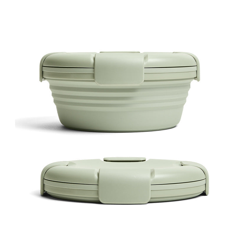 Outdoor Picnic Silicone Folding Lunch Box 1c9c7161 b84a 446e a54f 1fa88e499451