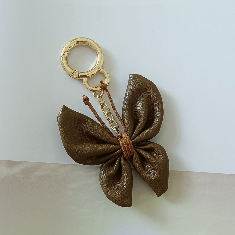 Butterfly Keychain Cars And Bags PU Leather Pendant 1c9d6a89 50e3 409e a53e 6d1d42d8ee21