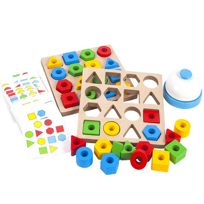 Geometric Pairing Blocks Leisure Board Game Toys 1cbc085d 7f39 4739 8ae7 4652106f29d3