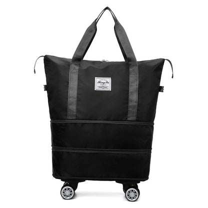 New Universal Wheel Travel Bag With Double-layer Dry And Wet Separation Fitness Yoga Shoulser Bags Sports Fitness Large Capac