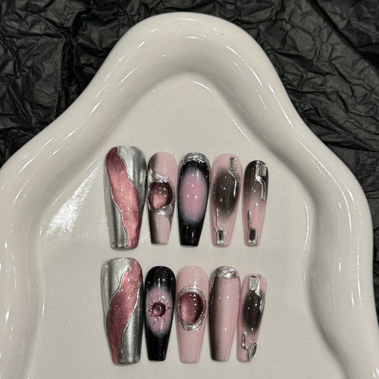 Y2g Black Cool Hot Girl Stickers Wear Nail Tip 1ce42f5d a2de 4a8a 9774 e127a843c269