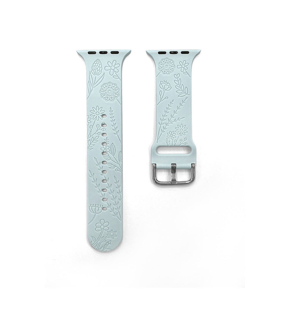 New Laser Carved Embossed Silicone Square Buckle Printed Strap 1cedeef8 7546 4a7e b852 cf1bfea2a155