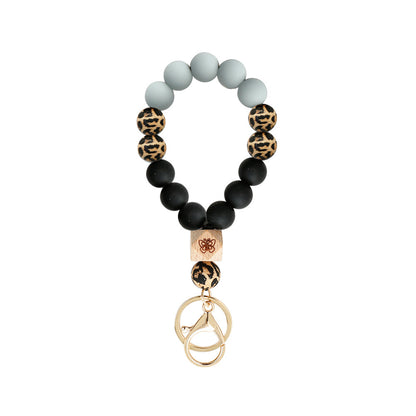 Silicone Wrist Keychain Handmade Beaded Leather Tassel Bracelet 1cf0fbbd 71e3 4a79 b4a9 d14297516c20