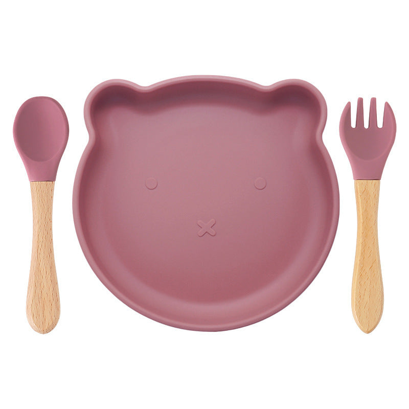 Food Supplement Tableware Set Silicone Spork Baby Products Bear Silicone Tableware 1cf344e1 533f 4b24 bf97 83cac0922343