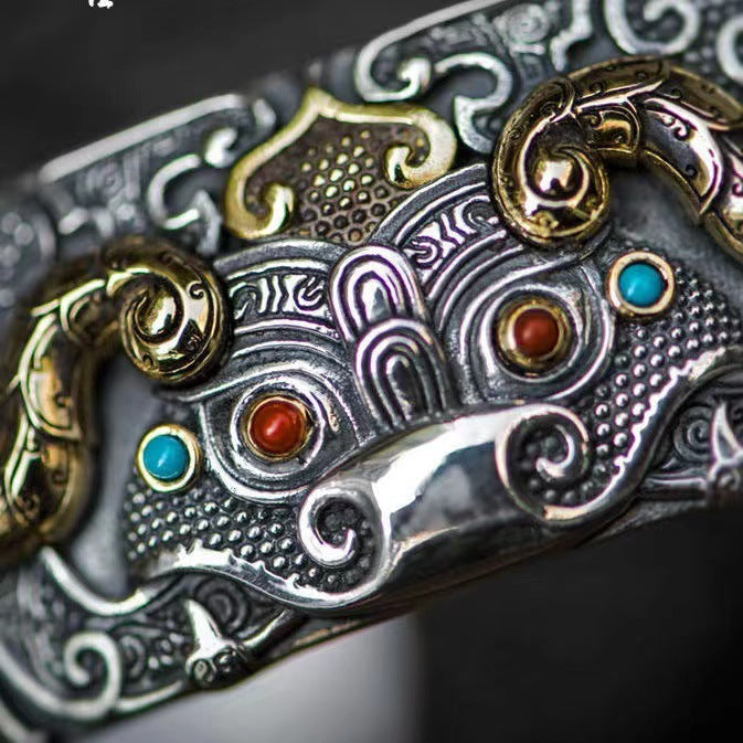 Chinese Style Domineering Bracelet Bracelet Jewelry 1d0906ad b81f 4111 9c03 391504a7c239