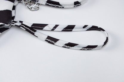 Printed Tether Chain Bikini Fashion Swimsuit Set 1d0fdea3 5a61 416f 931a 8831c20d6c63
