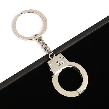 Metal Bags Pendant Zinc Alloy Casual Simulation Handcuffs Keychain 1d16c2af 3e88 474d bedc dfeff40ddcfb