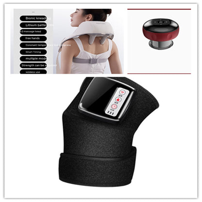 Electric Infrared Heating Knee Massager Wrap Elbow Joint Support Vibration Therapy Physiotherapy Machine Pain Relief Massagea