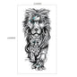 Animal Pattern Tiger Lion Half Arm Water Transfer Imitation Tattoo 1d35f352 1c73 46e4 9606 97ebf3ba802e