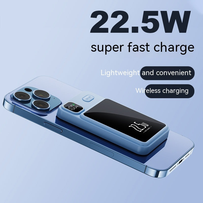 Magnetic Power Bank 20000 MA Large Capacity Fast Charging Mobile Power Gift - 图片 4