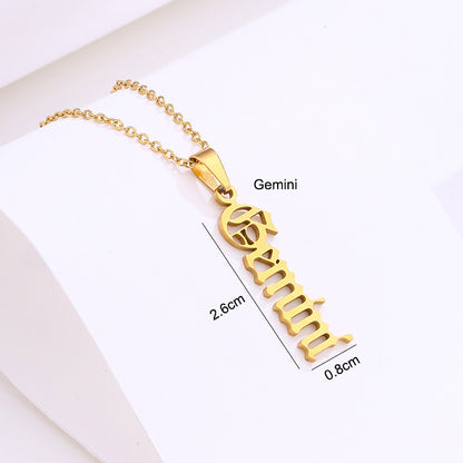 Stainless Steel Zodiac Necklace 1d45bf8e e572 4221 b32a ea05620daf08