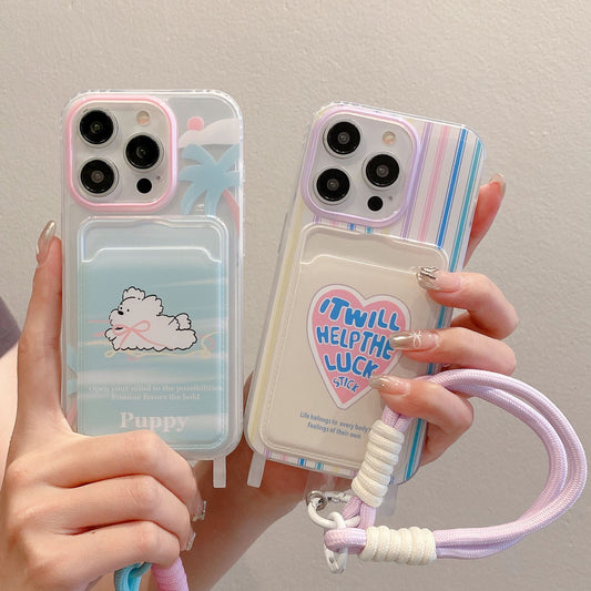 Cartoon Lanyard Phone Case Card Holder Protective Case 1d5a3db4 d50d 442a ab06 0e4b8fd9e0fc